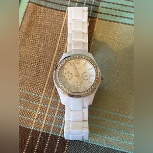 Womens Relic white watch
